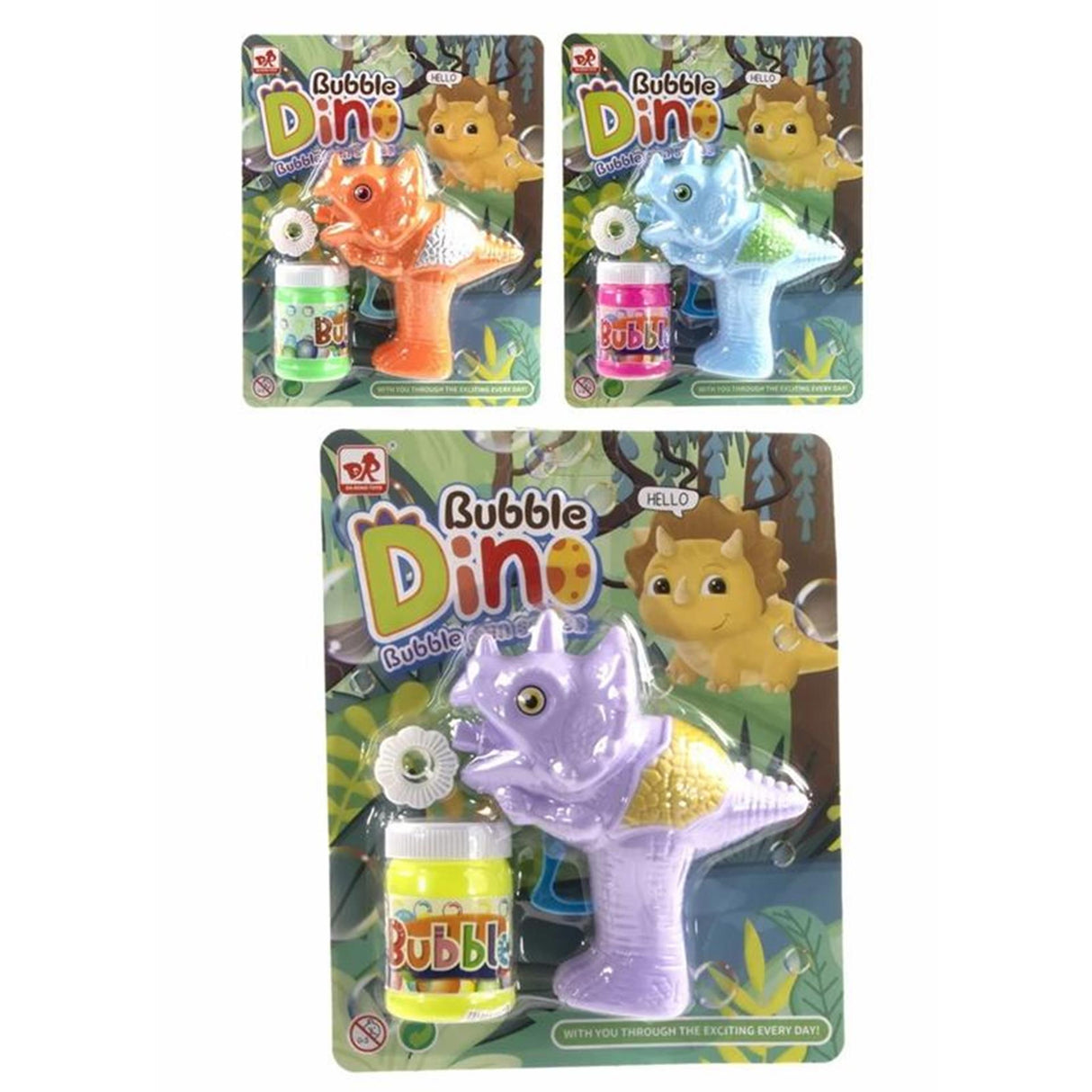 Bellenblaas pistool dino 50ml