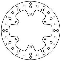 Trw -lucas remschijf mst266 rotor mst266 rigid