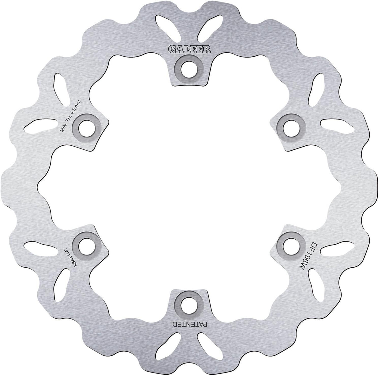 Galfer golf remschijf df196 rotor brake rotors starr