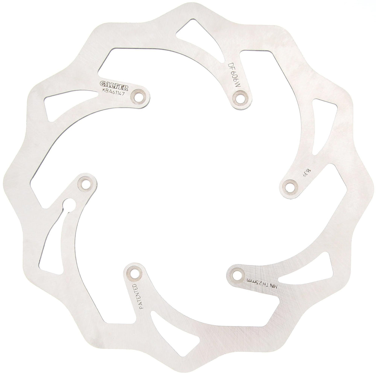 Galfer wave remschijf df606 rotor df606 type w offroad rigid