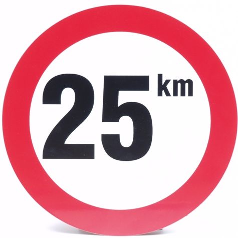 Ženklas 25 km/val