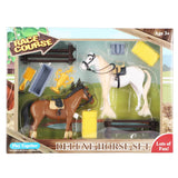 Horse play set with accessories