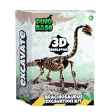 Dino base dinobase dino carving brachiosaurus 3d set | 3 pieces