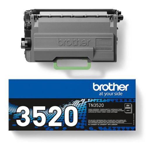 Tonercartridge brother tn3520 origineel zwart