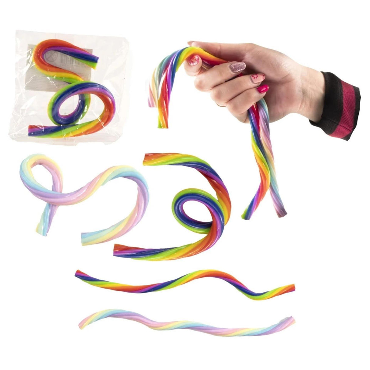 Monkey noodles rainbow 30cm
