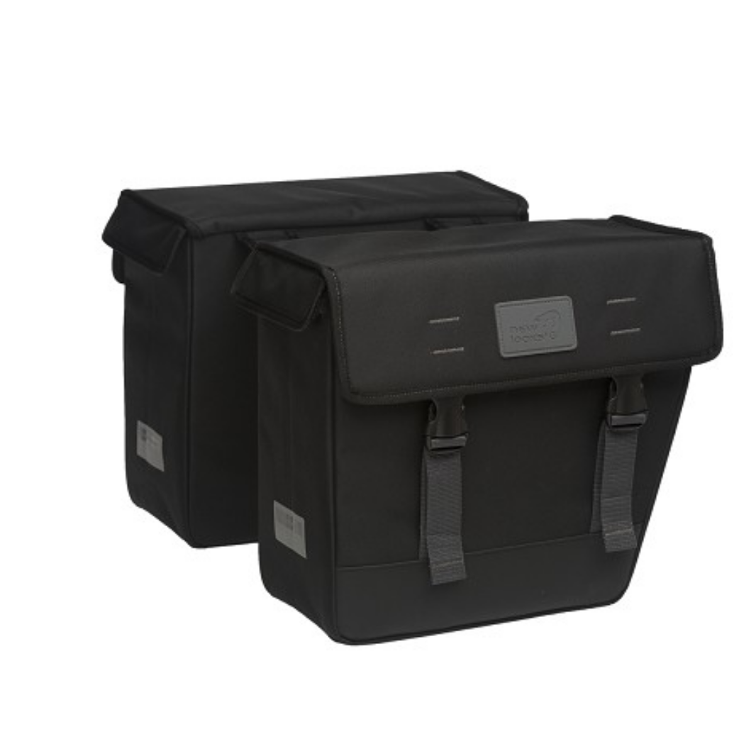 Nova looxs origin dvojna torba črna - kolesarska vrečka - unisex - voda -repefultilna - 39L