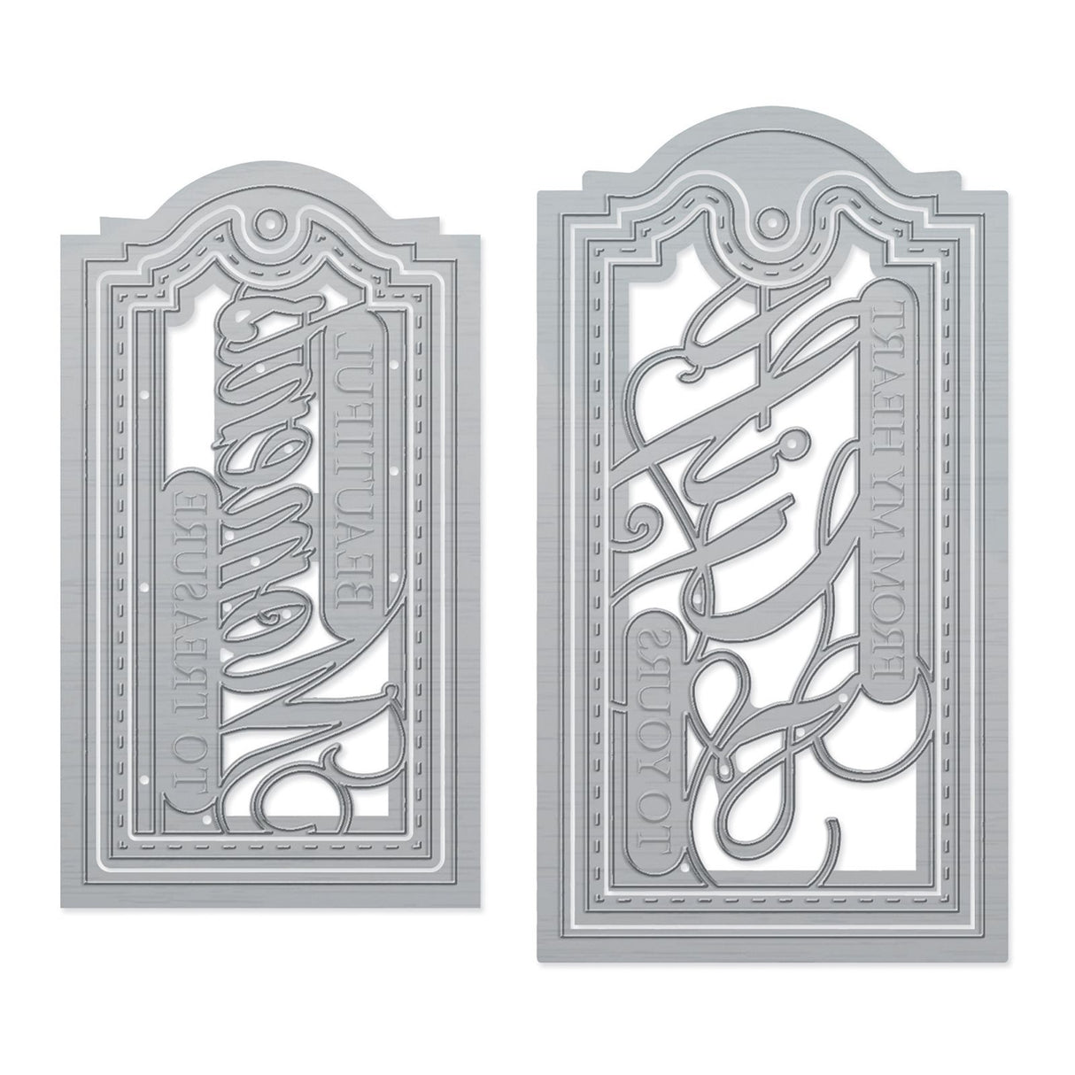 Tonic studios • my memory book tag sentiments die set beautiful moments