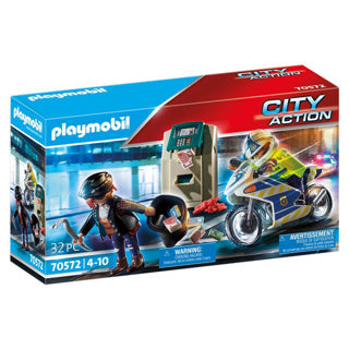 Playmobil City Action Police Motor pursuit of the Geldrover 70572