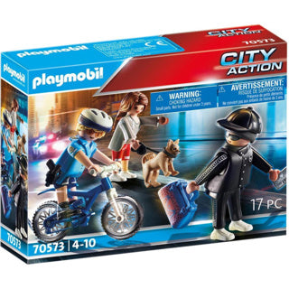 Playmobil City Action Police Chase The Pickpocker 70573