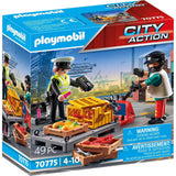 Playmobil 70775 customs control