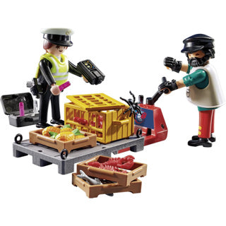 Playmobil 70775 customs control