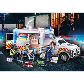 Playmobil 70936 Rescue vehicle: US Ambulance