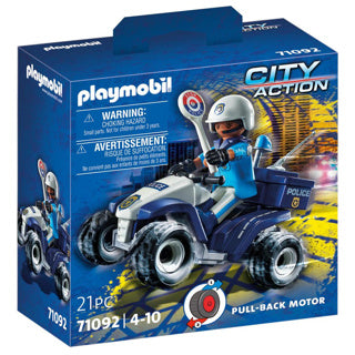 Playmobil City Action Police Speed Quad 71092