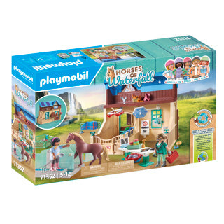 Playmobilski konji ali veterinarska praksa s konjskimi terapijami 71352
