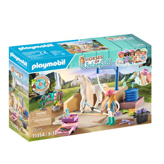 Playmobil konji ali slap Isabella in Leeuwin Speelset 71354
