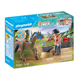 Playmobil Horses of Waterfall Hoefsmid: Ben Achilles 71357