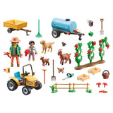 Playmobil My Life Tractor with trailer and water tank 71442