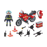 Playmobil 71466 Action Heroes Fire brigade on the site of the accident