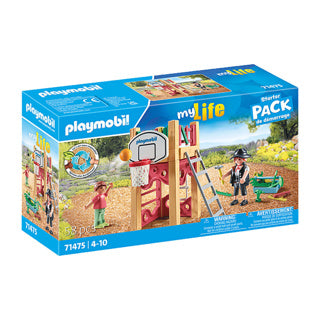 Playmobil 71475 Starter pakker Timmerman på vej til job