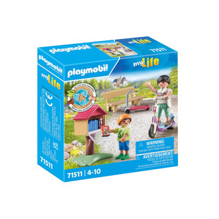Playmobil 71511 My Life Book exchange for bookworm