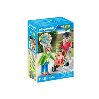 Playmobil 71613 grandparents with baby