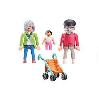 Playmobil 71613 grandparents with baby