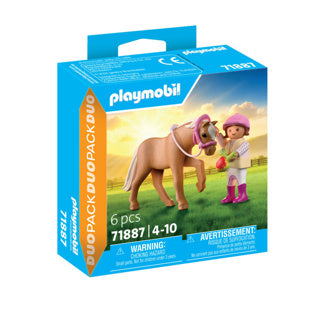 Playmobil 71887 girl with pony