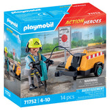 Playmobil 71752 construction worker | 2 pcs