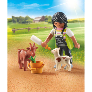 Playmobil 71759 vrouw met geiten