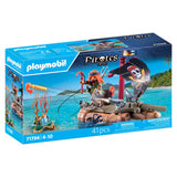 Playmobil 71794 pirate raft with treasure