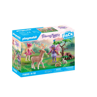 Playmobil 71800 fairies with forest animals