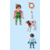 Playmobil 71803 Boer with calf