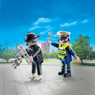 Playmobil 71804 Police officer and burglar