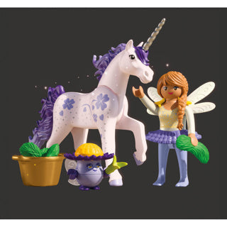 Playmobil 71843 collectible unicorn lucky lavender with fairy