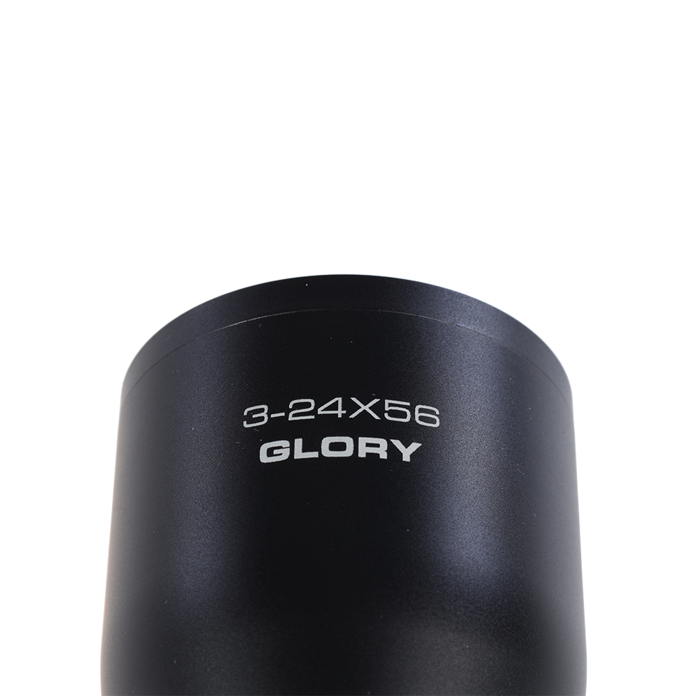 Gloria di portata del fucile Konus 3-24x56 SFP, Fine (MOA)
