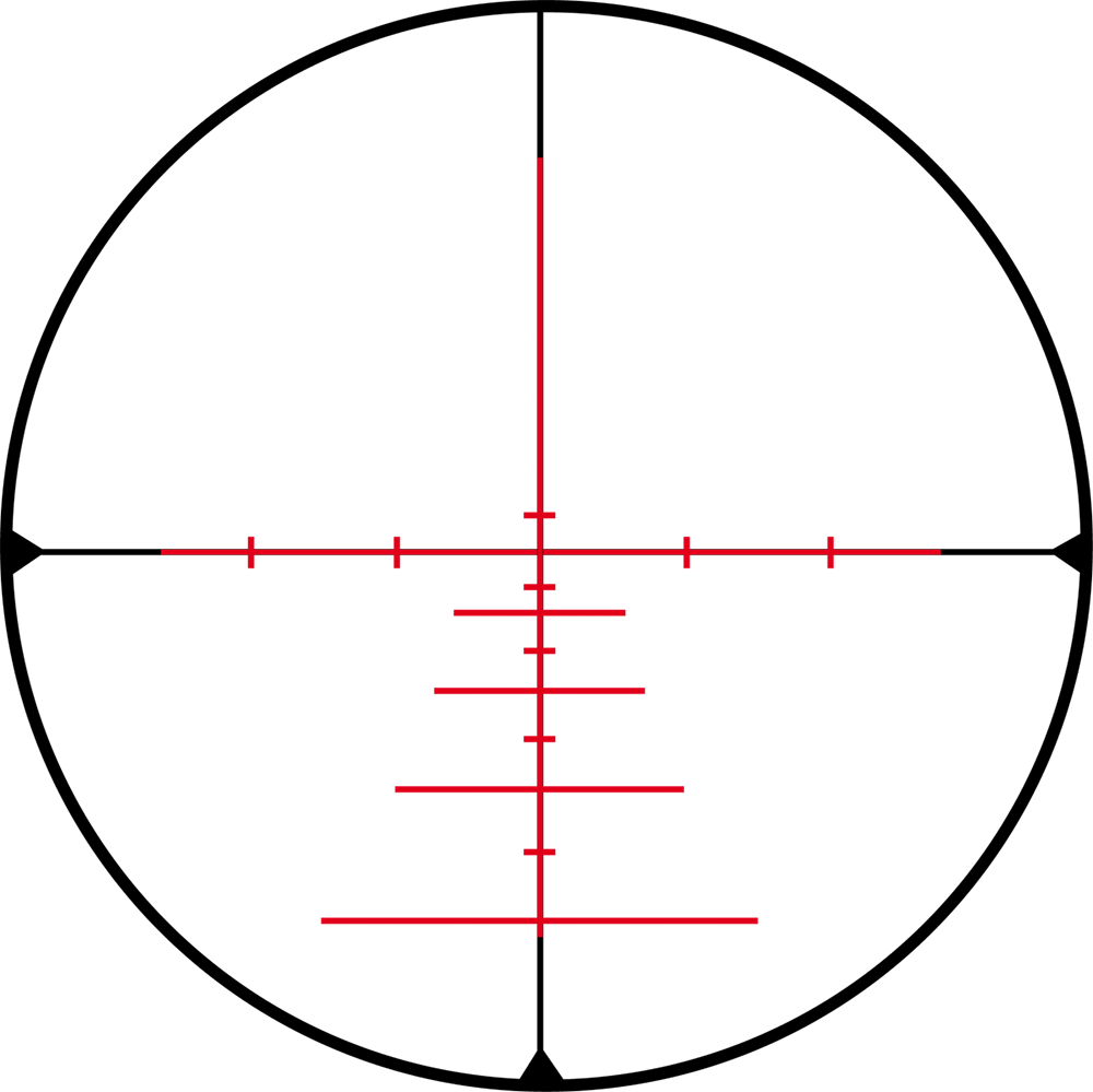 Capopoli del fucile Konus Konuspro T30 3-12x44