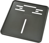 Daytona license plate reinforcement numbered 18x20cm alu sw