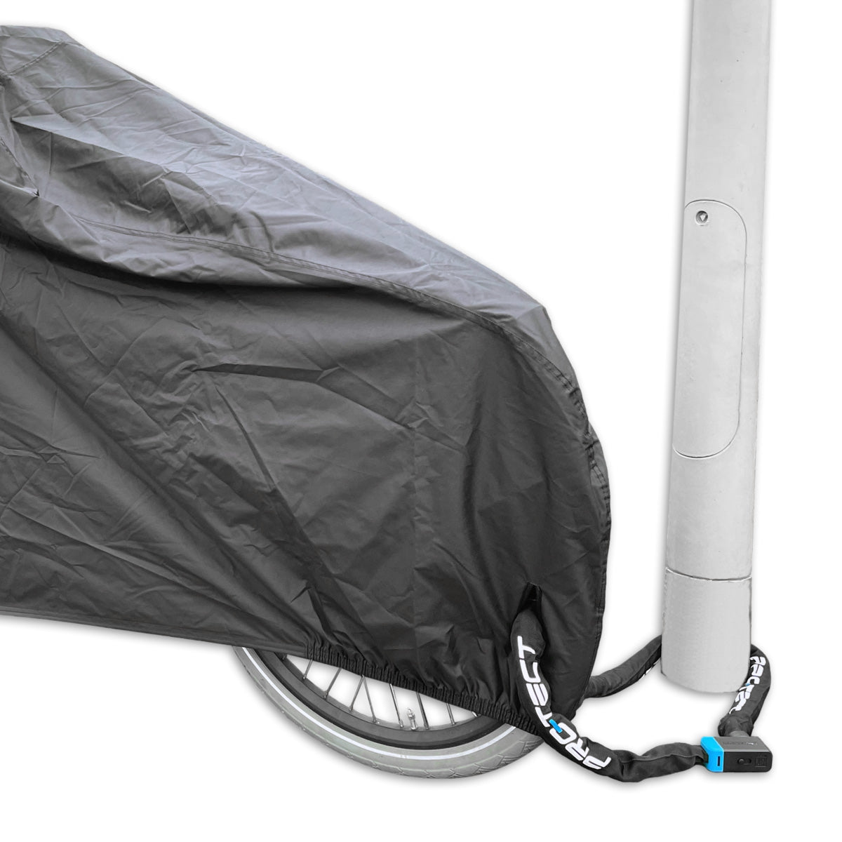 Cubierta de bicicleta de carga Lynx de 3 ruedas - 300D Oxford Polyester - 220x100x105 cm