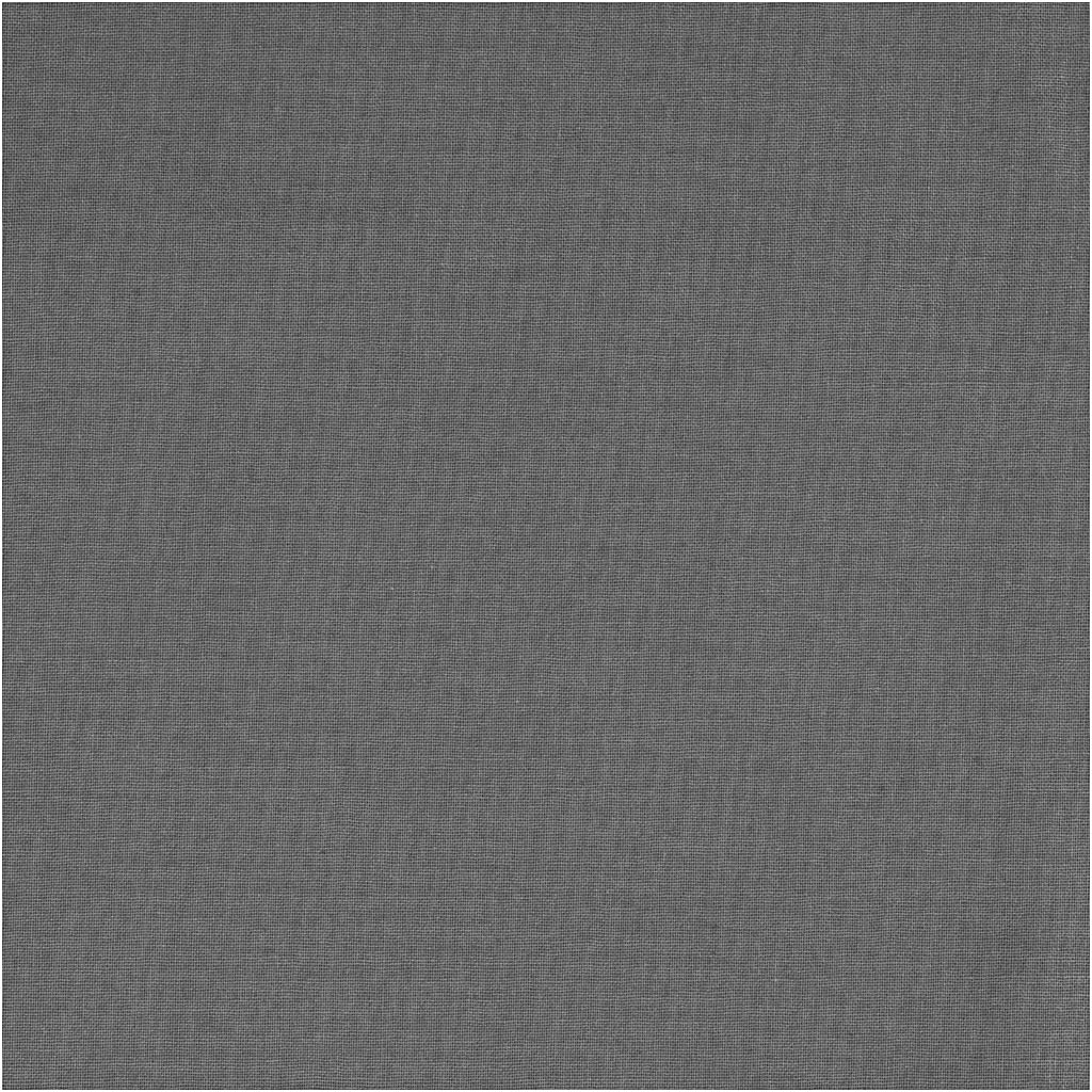 Creativ company fabric, w: 145 cm, 140 gr, gray, 2 m 1 box