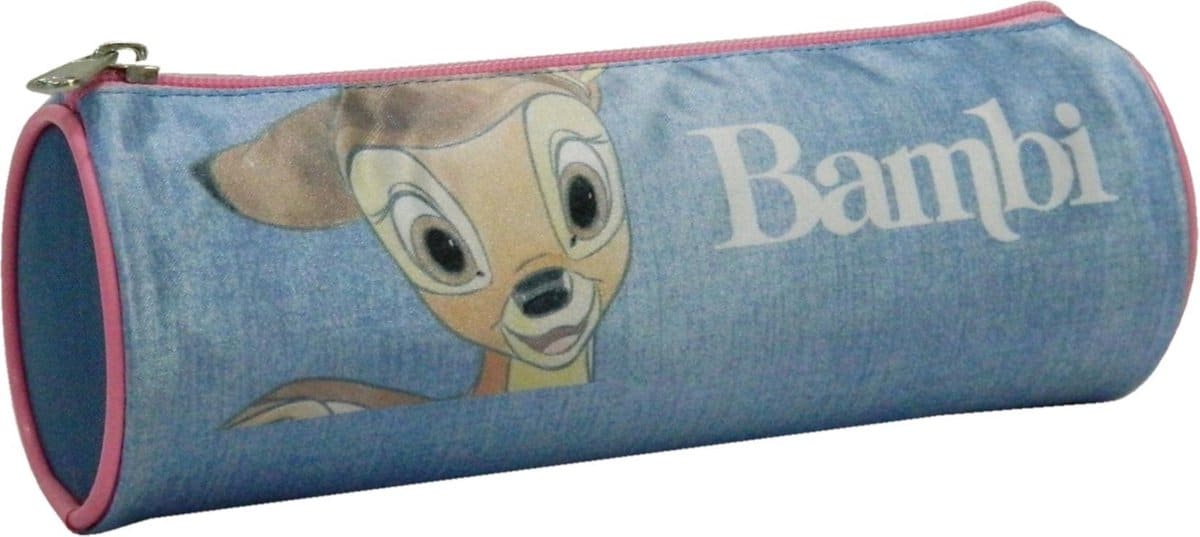 Jim Jam Pencil Case Disney Bambi Pencil Case 1 Compartment with 1 Zipper