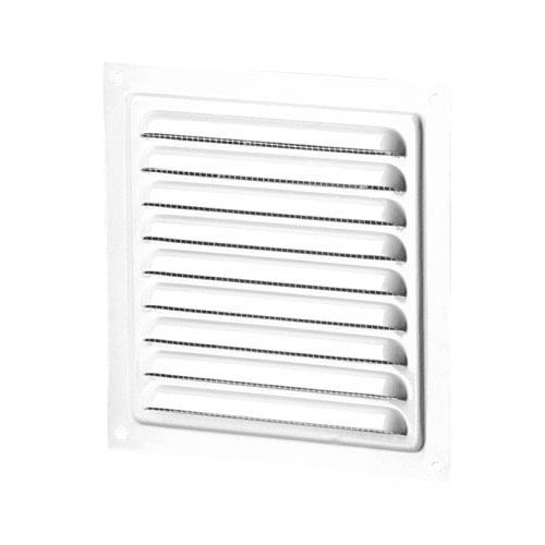Elenco sham con mosca a mosca in alluminio bianco 300x300 mm