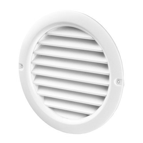 Sliding grate around white 100 mm