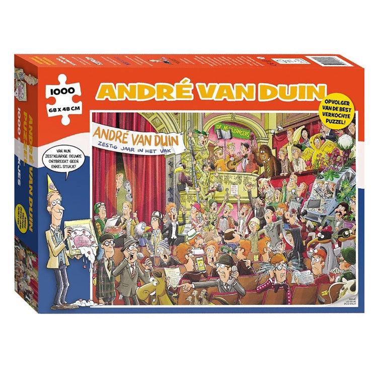 Puzzle André van Duin - 60 years in the business, 1000 pcs.