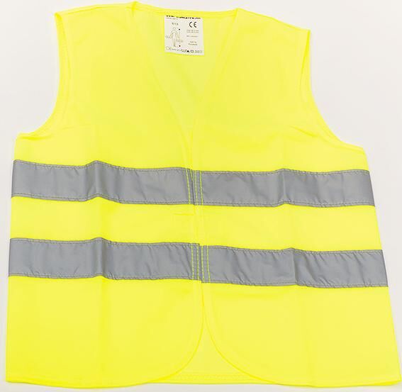 Leina-werke fluorescent vest children's safety vest yellow polyester