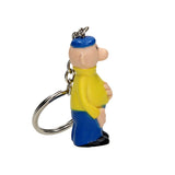 Sosed Buurman Keychain Geel, 10 cm