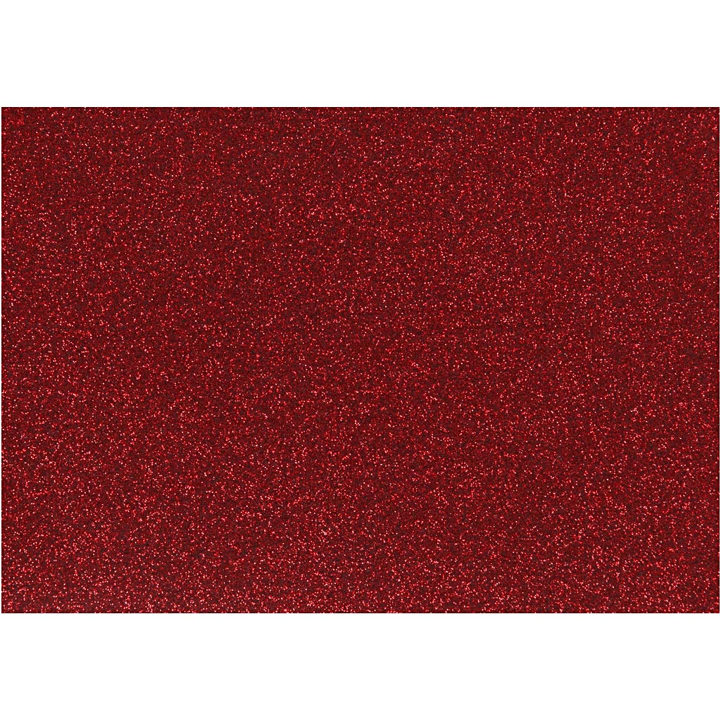 Irgon Folie Glitter Rot, A5