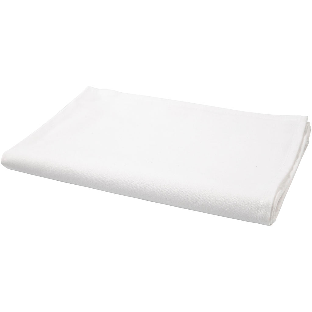Creativ Company Tea towels White with hanging loop, 5st.