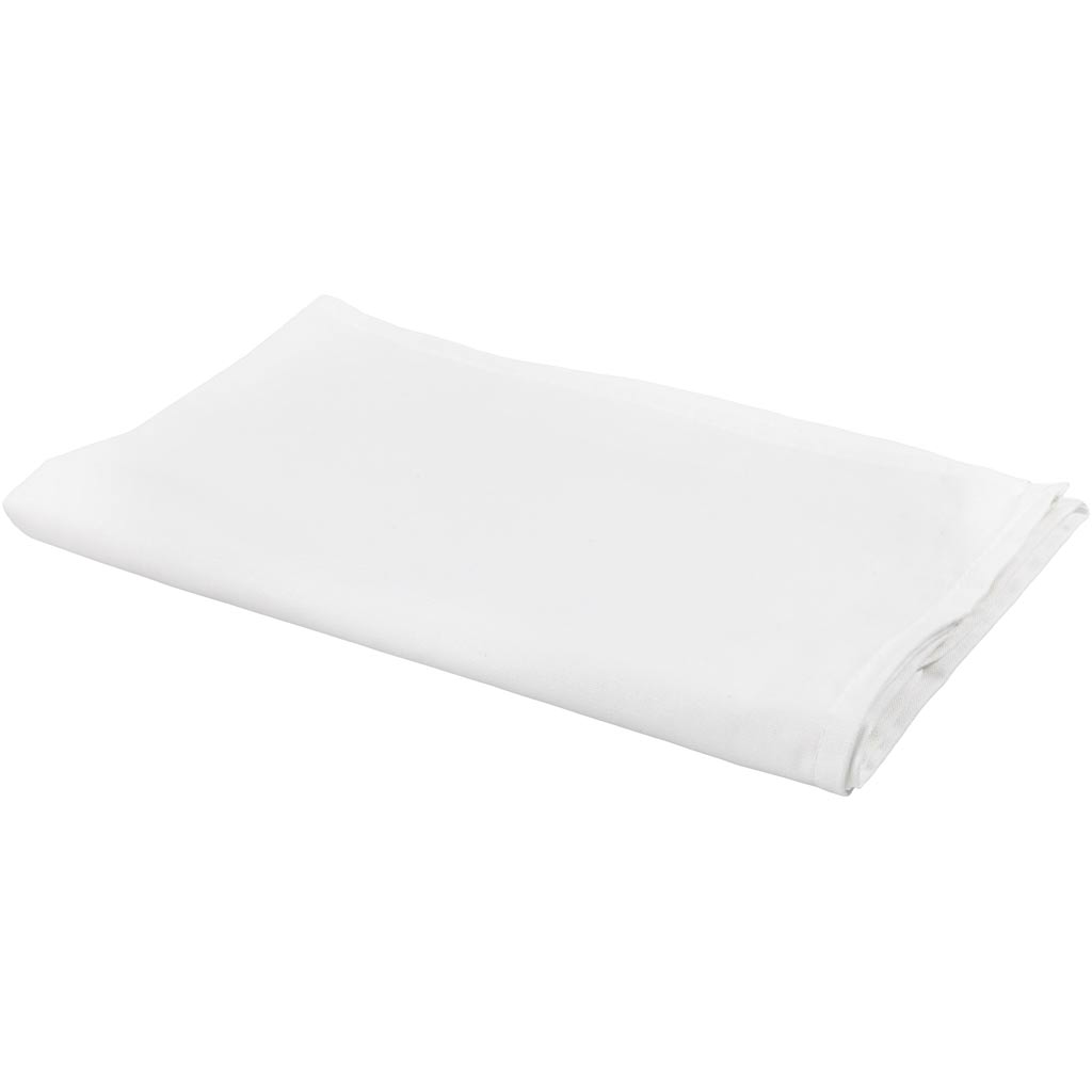 Creativ company theedoeken, afm 50x70 cm, 180 gr, wit, 1 stuk