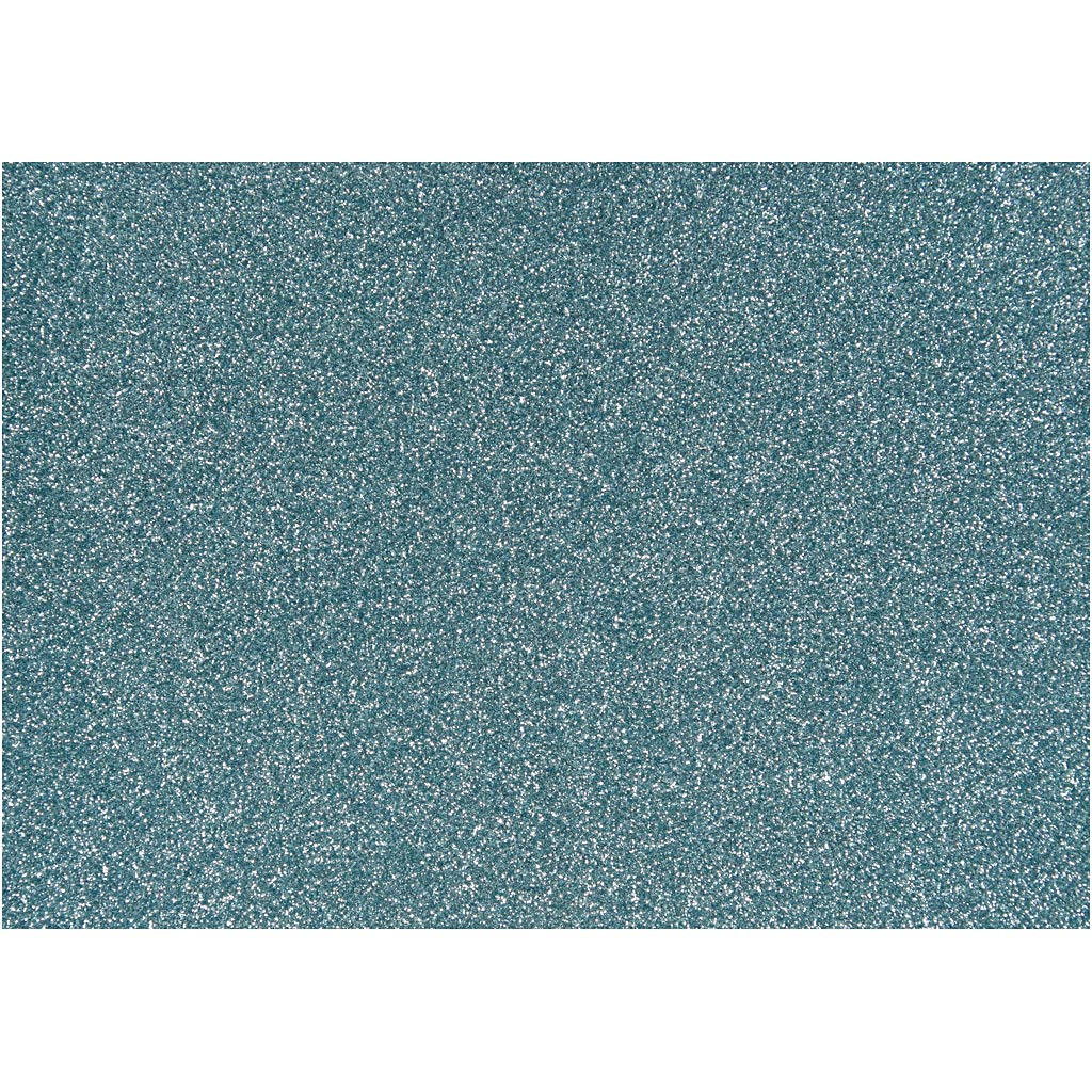 Rike foil Glitter Light blue, A5