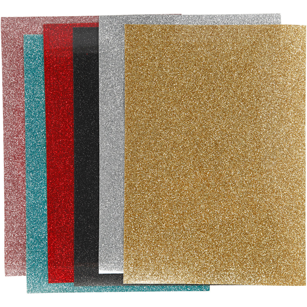 Creativ Company Ricking Foil various colors, 6 sheets
